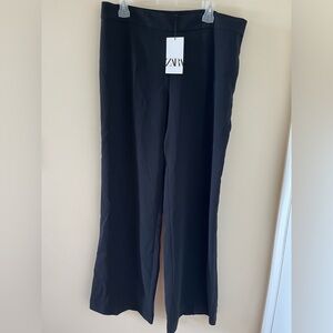 Zara black wide leg pants 🖤